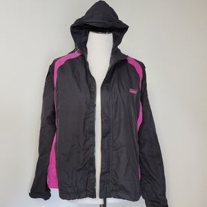 Coleman wind breaker jacket somewhat waterproof